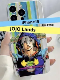 新品未使用 ジョジョの奇妙な冒険 ジョジョランズ iPhone15 ケース