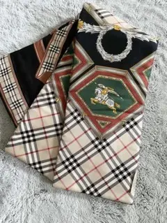 BURBERRY LONDON ノヴァチェック ダウンマフラー