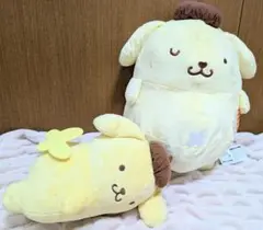 ポムポムプリン ぬいぐるみ 2個 おまけ付き