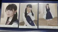 乃木坂46 伊藤理々杏 三番目の風　生写真 3種コンプ