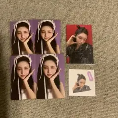 ILLIT ユナ weverse album アルバム封入　トレカ　セット