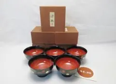 和田瑾斎作　溜塗　棗弁当 五客　美品　共箱　茶道　懐石　送料込 和田瑾斎作 溜塗 棗弁当 五客 美品 共箱 茶道 懐石 送料込