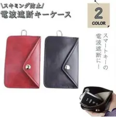 防犯対策❣️訳あり⚠️ スマートキー パスケース　キーケース　磁気遮断　プレゼント