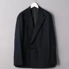 定価4.6 2XL UNITED ARROWS テーラードジャケット ダブル 紺
