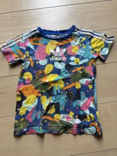 adidas カラフルアート Tシャツ