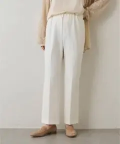 ウィムガゼット イージーパンツ オフホワイト36
