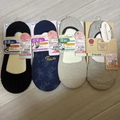 しまむら　スニーカーソックス　フットカバー　4足セット　新品未使用