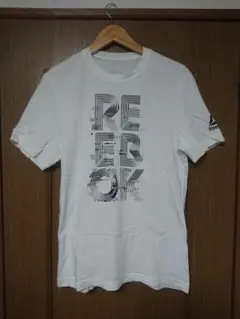 Reebok リーボック ロゴ Tシャツ XL ホワイト 白T