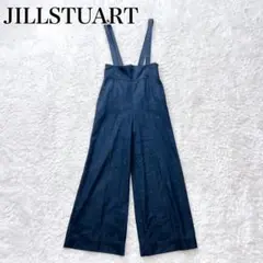 美品✨ ジルスチュアート ミア バック レースアップ パンツ デニム 風