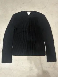 BOTTEGA VENETA 21awブラッククルーネックセーター　ダニエルリー