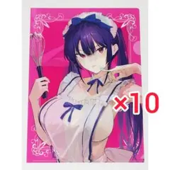 履いてください、鷹峰さん ゲーマーズ特典 クリアファイル 10枚 夏ゲマッパ