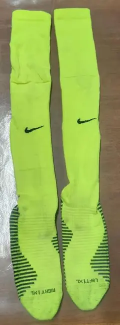 Nike ネオンイエロー サッカーソックス 25~27㎝