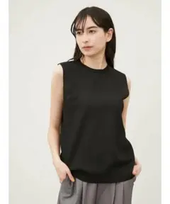 新品Mila Owen シアーアンサンブルノースリーブプルオーバー【手洗い可能】