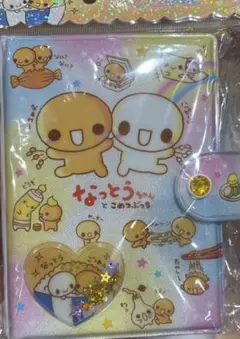 【新品】なっとうちゃん　シール帳(シールバインダー)