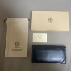 GANZO 57119 THIN BRIDLE ￼長財布 保証書・収納袋・箱付き