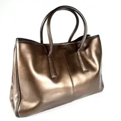 Les sacs Adam ルサックアダム　ブロンズ　ハンドバッグ　A4収納
