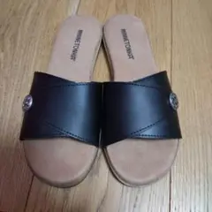 MINNETONKA/ミネトンカ　ファラ サンダル　23cm　黒
