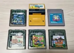 ゲームボーイカラー用ソフト 6種