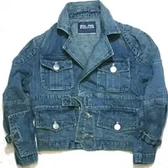JEAN PAUL GAULTIER レース コルセット デニムジャケット 42 JEAN PAUL GAULTIER レース コルセット デニムジャケット 42