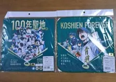 新品未使用　甲子園100周年記念　ミニタオル　ダイヤのA ドカベン　2枚セット