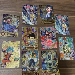スーパードラゴンボールヒーローズカード10枚セット