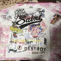 グラフィック Tシャツ ホワイト