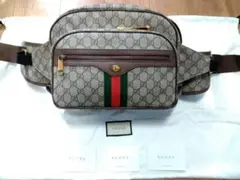GUCCI ボディバッグ ワンショルダー シェリーライン 未使用 値下げ
