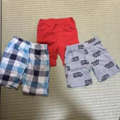 ベビー半ズボン 3枚セット