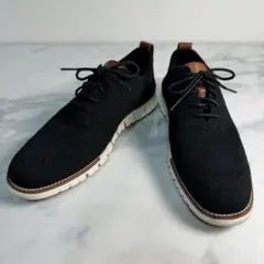 COLE HAAN プレーントゥ ゼログランド オックスフォード スニーカー 黒