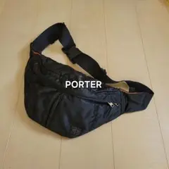 PORTER★TANKER WAIST BAG（L）タンカー ウエストバッグ