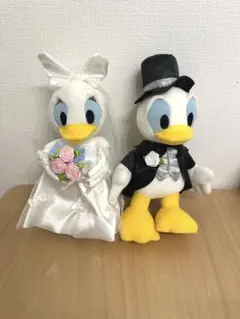 【最安値】ドナルドダック ウェディングぬいぐるみセット