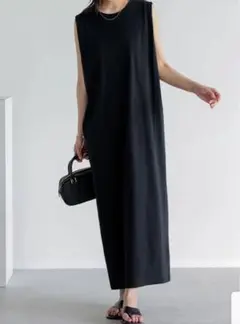 コットンショルダータックワンピース