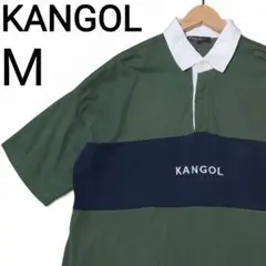 KANGOL×フリークスストア 刺繍ロゴ ビッグシルエット ラガーシャツ