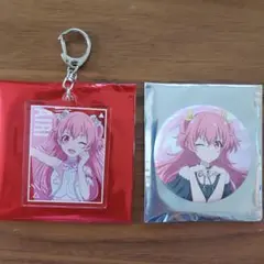《一週間限定商品》桃井愛莉 劇場版アクリルキーホルダー&缶バッジセット