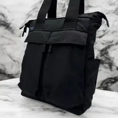 美品 マンハッタン・パッセージ×ANA トートバッグ ナイロン ブラック