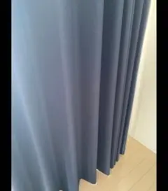 ニトリNITORI ダークブルー カーテン＋レース