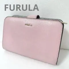 最終値下げ　FURLA 二つ折り財布 ピンク