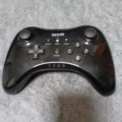 Wii U コントローラー　ブラック