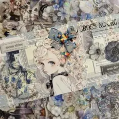 海外マステ22本切り売り♡簡易マステ袋付き♡（横）
