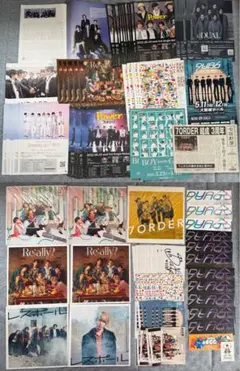 7ORDER まとめ売り　セット売り フライヤー　メガジャケ　入場特典　配布物