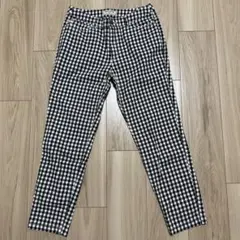 SHIPS パンツ ギンガムチェック