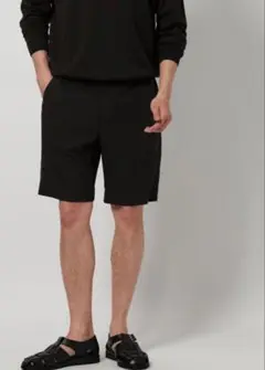【美品】ユナイテッドアローズ ショートパンツ 46 M〜L (80〜84) 黒