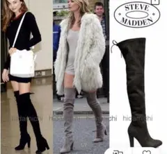 STEVE MADDEN ニーハイロングブーツ
