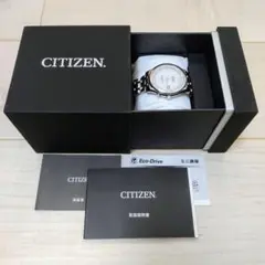シチズン　エコドライブ　電波ソーラー　H415　メンズ