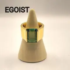 EGOIST シルバー925 グリーンクォーツ 14号 エゴイスト SV925