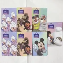 ディズニー ザ マーケット 日本橋三越 限定 ノベルティ カード 7枚セット