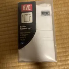 B.V.D. 丸首半袖Tシャツ Lサイズ