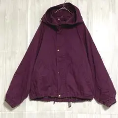 ニコアンド　フルジップジャケット　赤紫　3 / L