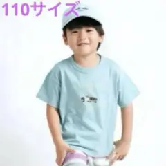 SKAPE エスケープ 乗り物 パトカー 刺繍Tシャツ 110