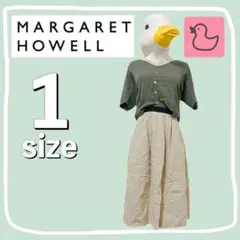 1186♡MARGARET HOWELL♡スカート♡ひざ丈スカート